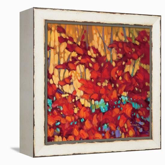 Abstract Autumn 2-J Charles-Framed Stretched Canvas