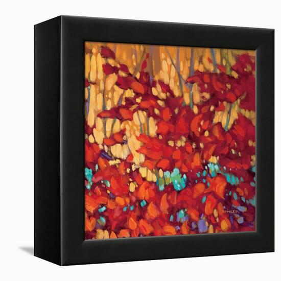 Abstract Autumn 2-J Charles-Framed Stretched Canvas