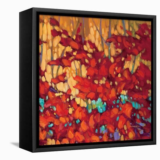 Abstract Autumn 2-J Charles-Framed Stretched Canvas