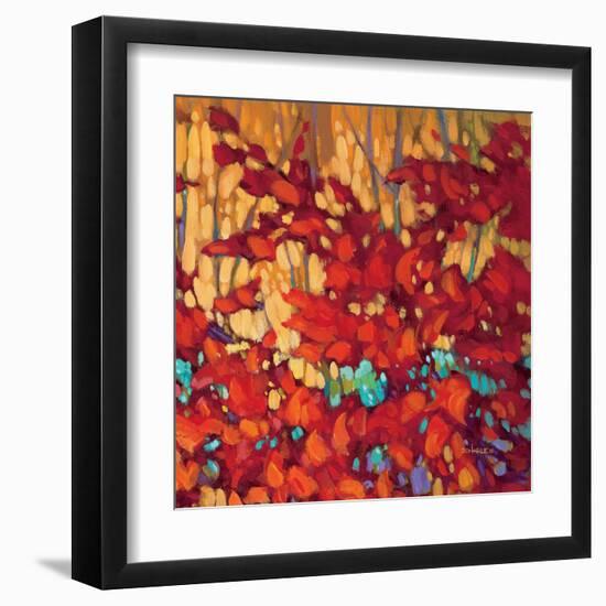 Abstract Autumn 2-J Charles-Framed Art Print