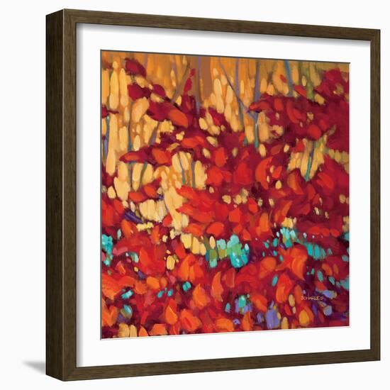 Abstract Autumn 2-J Charles-Framed Art Print