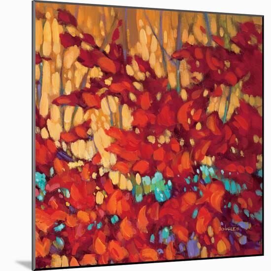 Abstract Autumn 2-J Charles-Mounted Art Print