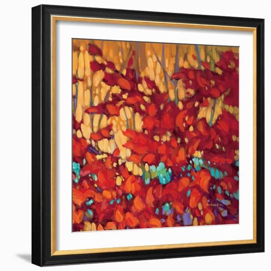 Abstract Autumn 2-J Charles-Framed Art Print