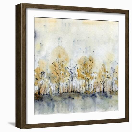 Abstract Autumn Trees 1-Patti Bishop-Framed Art Print