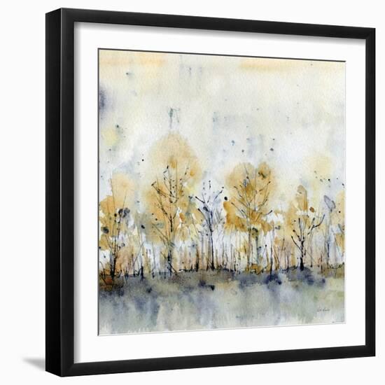 Abstract Autumn Trees 1-Patti Bishop-Framed Art Print