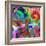 Abstract Background, Color Painted Graffiti-Andriy Zholudyev-Framed Art Print