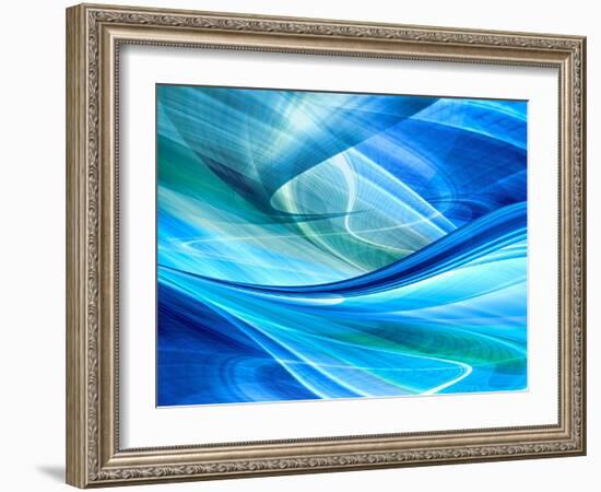 Abstract Background Illustration-Fotomak-Framed Art Print