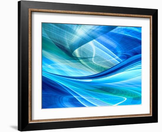 Abstract Background Illustration-Fotomak-Framed Art Print