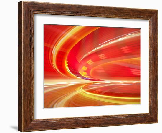 Abstract Background Illustration-Fotomak-Framed Art Print