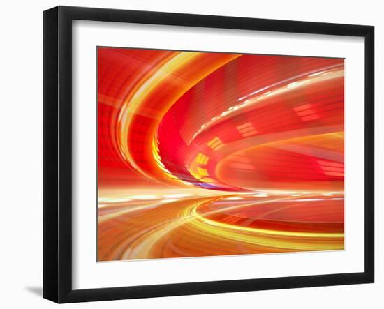 Abstract Background Illustration-Fotomak-Framed Art Print