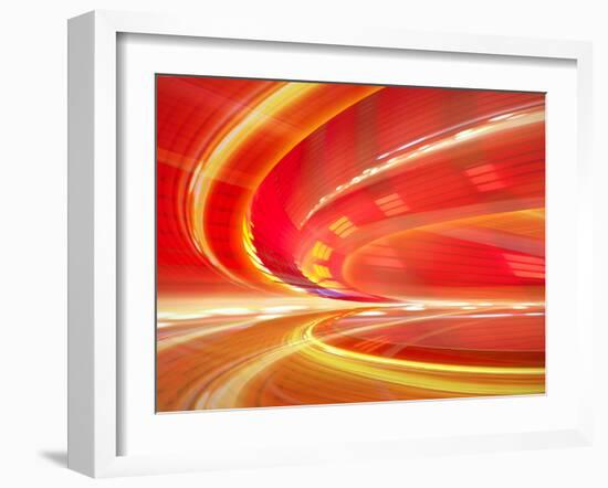 Abstract Background Illustration-Fotomak-Framed Art Print