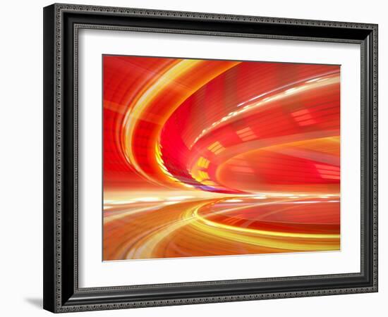 Abstract Background Illustration-Fotomak-Framed Art Print