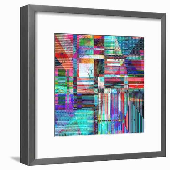 Abstract Background-Tanor-Framed Art Print