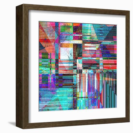 Abstract Background-Tanor-Framed Art Print