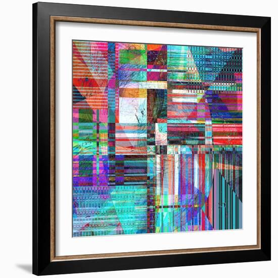 Abstract Background-Tanor-Framed Art Print