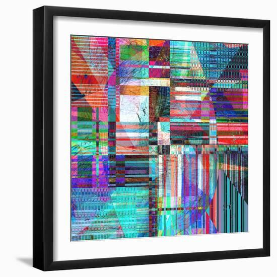 Abstract Background-Tanor-Framed Art Print