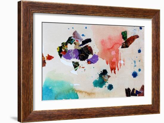 Abstract Background-Dariya Tumanova-Framed Art Print