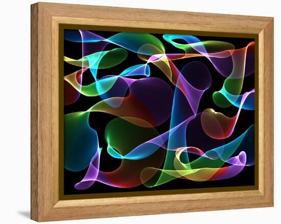 Abstract Background-alexkar08-Framed Stretched Canvas