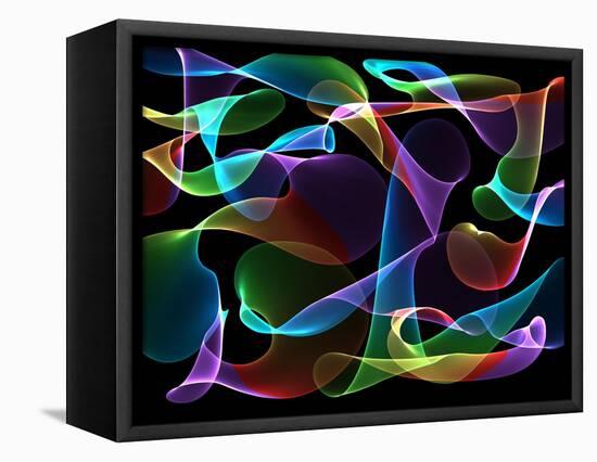 Abstract Background-alexkar08-Framed Stretched Canvas