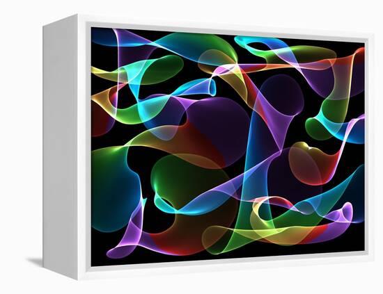 Abstract Background-alexkar08-Framed Stretched Canvas