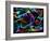 Abstract Background-alexkar08-Framed Art Print