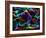 Abstract Background-alexkar08-Framed Art Print