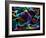 Abstract Background-alexkar08-Framed Art Print