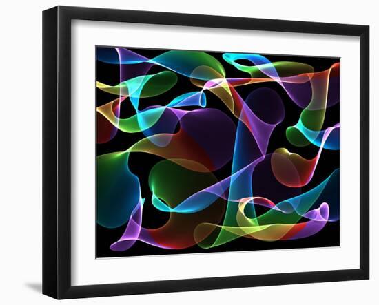 Abstract Background-alexkar08-Framed Art Print