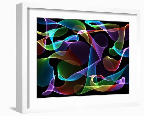 Abstract Background-alexkar08-Framed Art Print