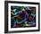 Abstract Background-alexkar08-Framed Art Print