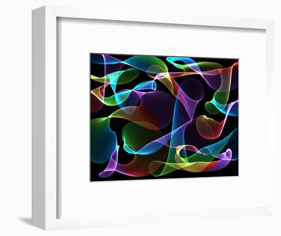 Abstract Background-alexkar08-Framed Art Print