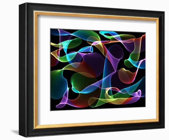 Abstract Background-alexkar08-Framed Art Print