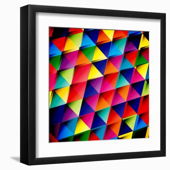 Abstract Background-OlgaYakovenko-Framed Art Print