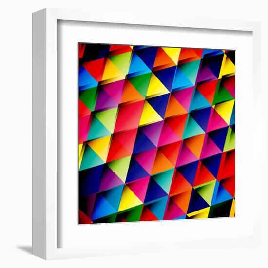 Abstract Background-OlgaYakovenko-Framed Art Print