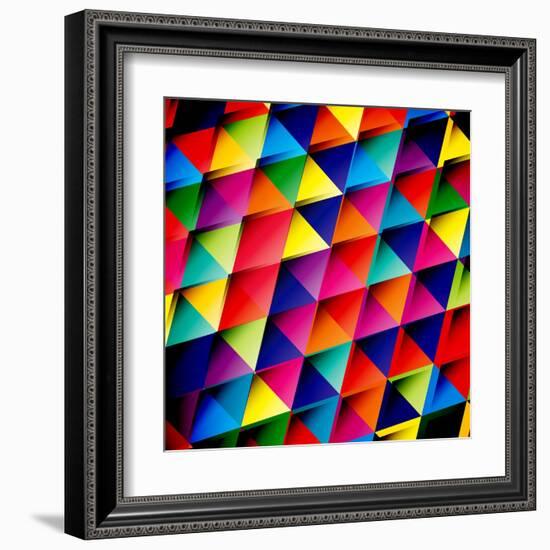 Abstract Background-OlgaYakovenko-Framed Art Print