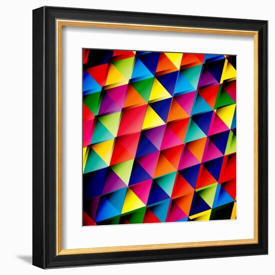 Abstract Background-OlgaYakovenko-Framed Art Print