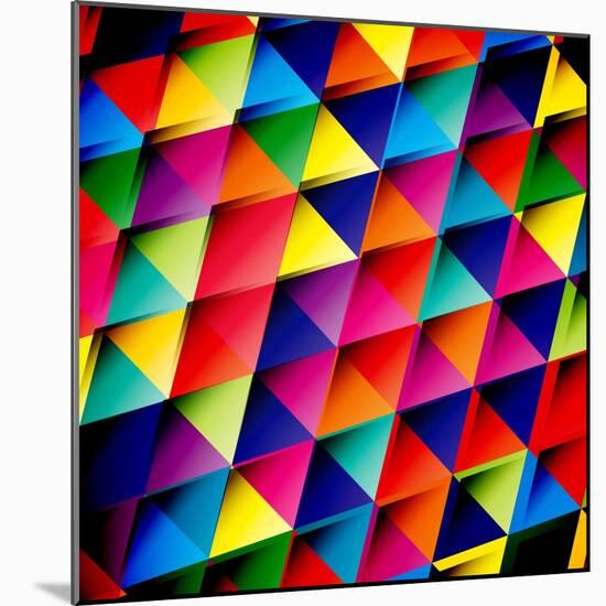 Abstract Background-OlgaYakovenko-Mounted Art Print