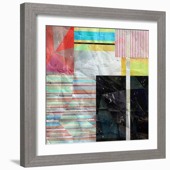 Abstract Background-Tanor-Framed Art Print