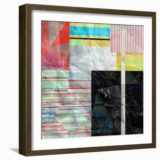 Abstract Background-Tanor-Framed Art Print