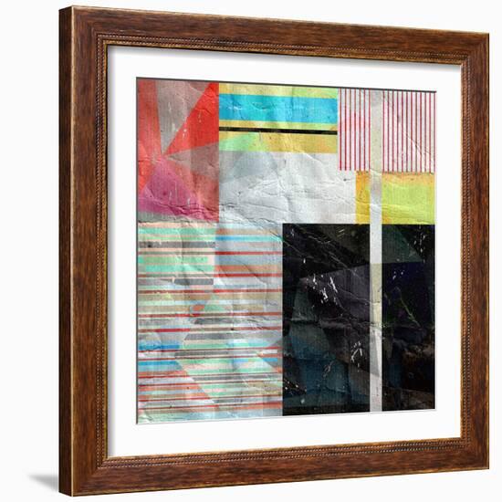 Abstract Background-Tanor-Framed Art Print