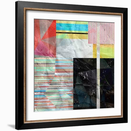 Abstract Background-Tanor-Framed Art Print