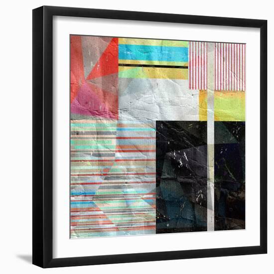 Abstract Background-Tanor-Framed Art Print