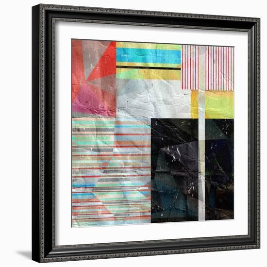 Abstract Background-Tanor-Framed Art Print