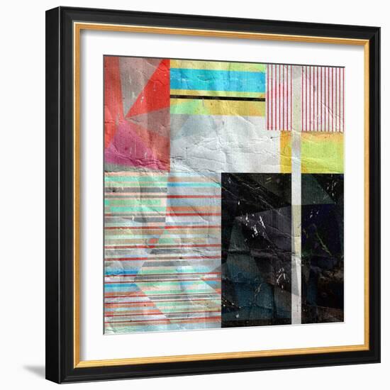 Abstract Background-Tanor-Framed Art Print