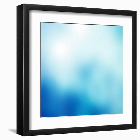 Abstract Background-Malija-Framed Art Print