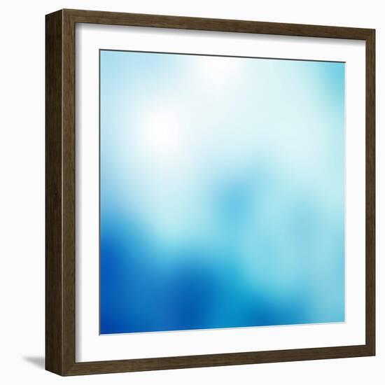 Abstract Background-Malija-Framed Art Print