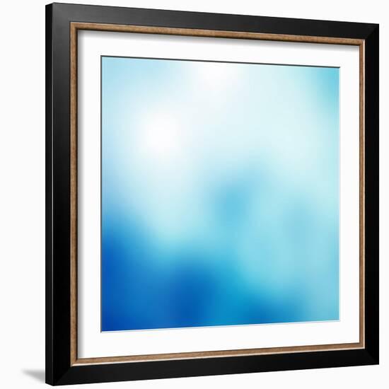 Abstract Background-Malija-Framed Art Print