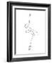 Abstract Ballerina-Explicit Design-Framed Giclee Print