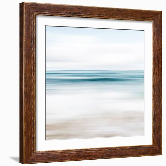 Abstract Beach-Elena Chukhlebova-Framed Photographic Print