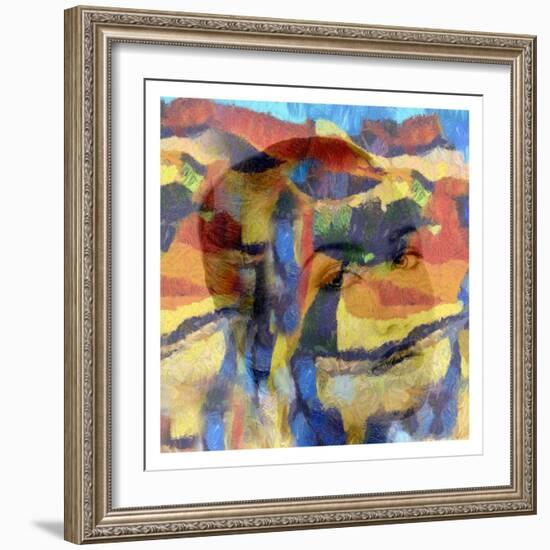 Abstract Beauty-Sheldon Lewis-Framed Art Print